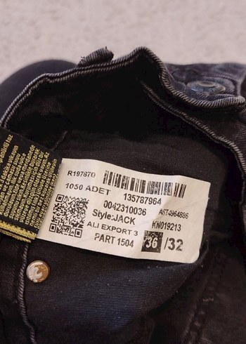 Erkek Denim Jeans - Görsel 3