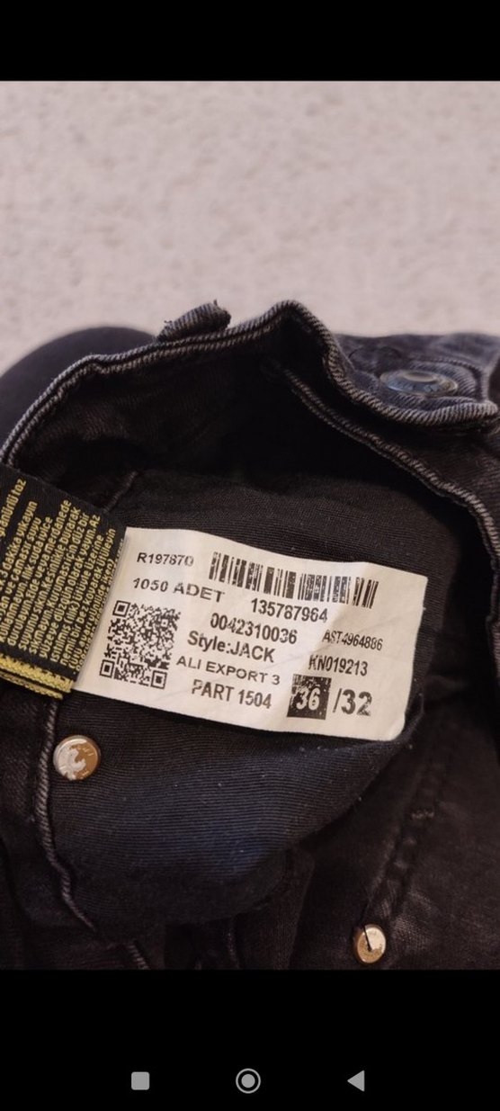 Erkek Denim Jeans - Görsel 3