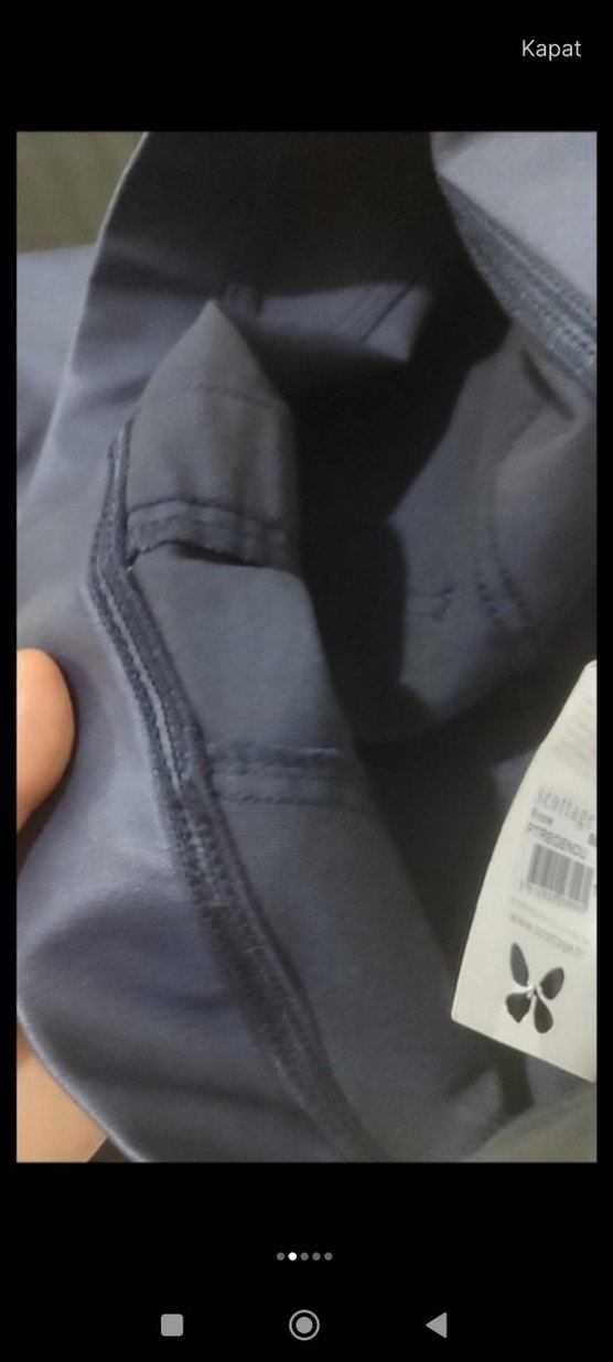 Kadın  Deri Pantolon (Mumlu) - Görsel 2
