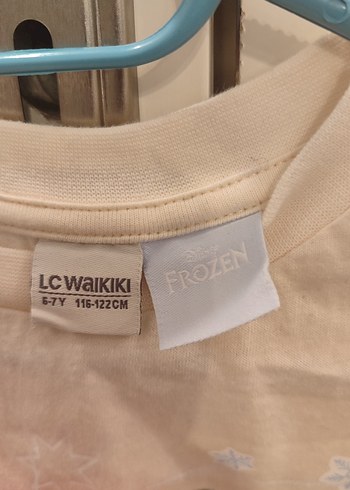 LC Waikiki Kız Çocuk Uzun Kollu Frozen Tişört - Görsel 5