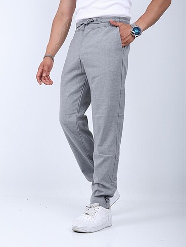 Erkek jogger pantolon Gri renk