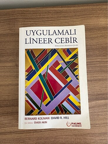 Lineer cebir kitabı