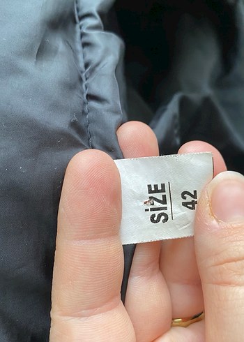 Siyah Kadın Midi Kışlık Mont - Görsel 4