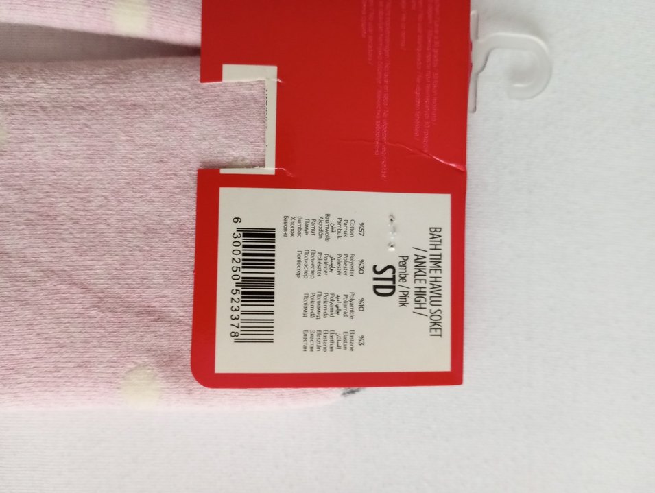 Pembe Kız Çocuk Ev Terliği Çorapları - Görsel 3