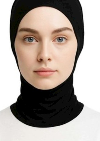 Siyah Kadın boyunluklu bone