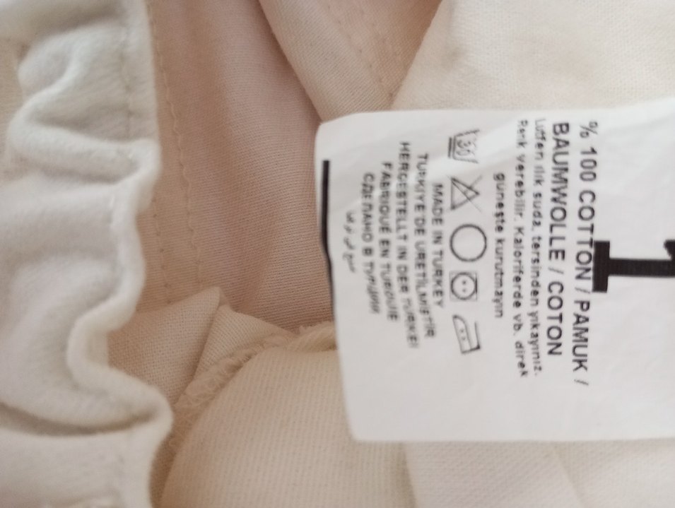 Beyaz Regular Fit Kadın Pantolon - Görsel 5