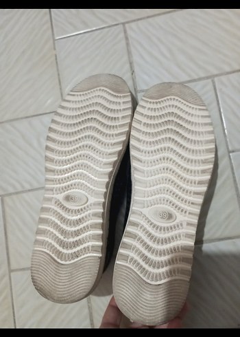 Siyah Kadın Dolgu Topuk Espadril - Görsel 7