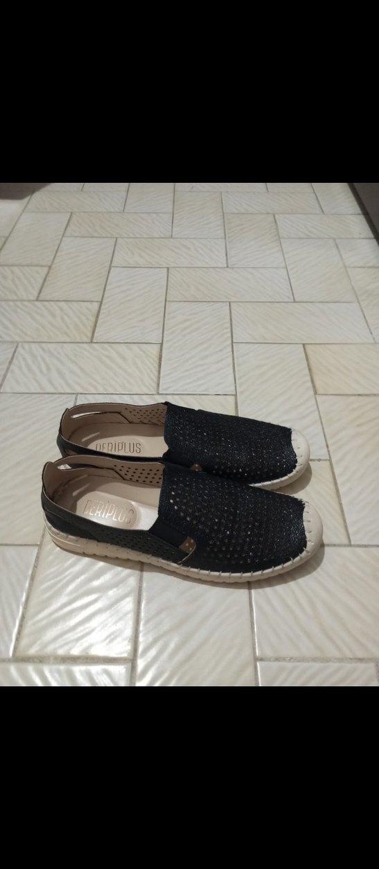 Siyah Kadın Dolgu Topuk Espadril - Görsel 3