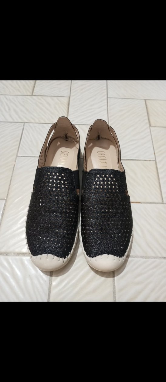 Siyah Kadın Dolgu Topuk Espadril - Görsel 2