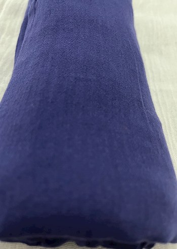 LC Waikiki Lacivert Keten Kadın Şal