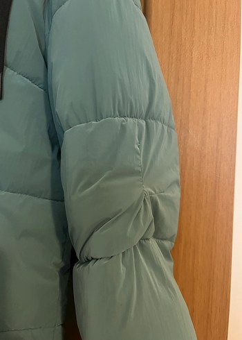 Mavi Fermuarlı mavi Kadın Mont