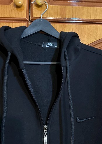 Nike Siyah Kapüşonlu Sweatshirt - Görsel 2