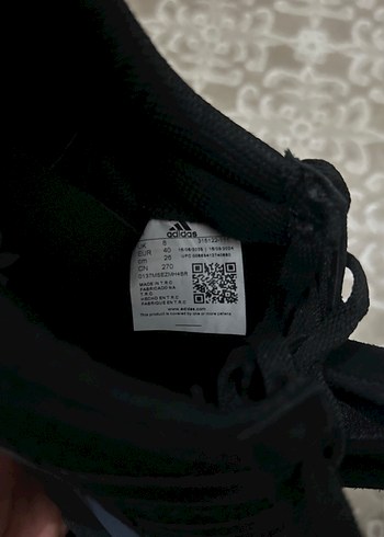 Siyah Adidas Spor Ayakkabı - Görsel 5
