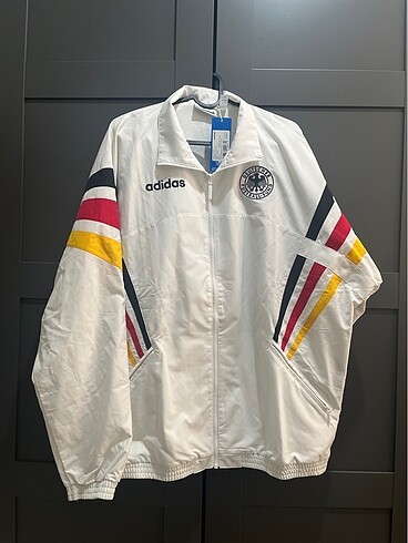 Adidas Germany 1996 Woven TP Erkek Sweatshirt original