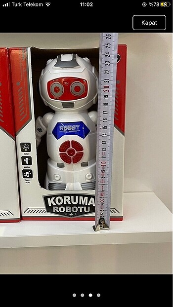 Beden Oyuncak Robot
