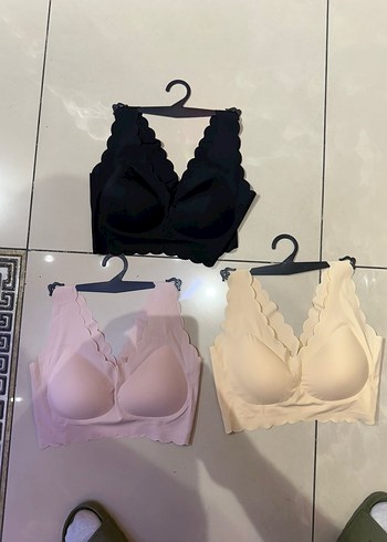 Bej Mini Normcore Minimalist Sütyen