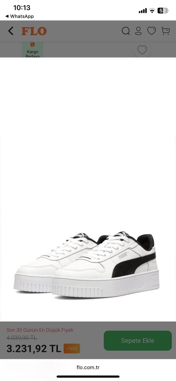 Puma Kadın Spor Ayakkabı - Görsel 3