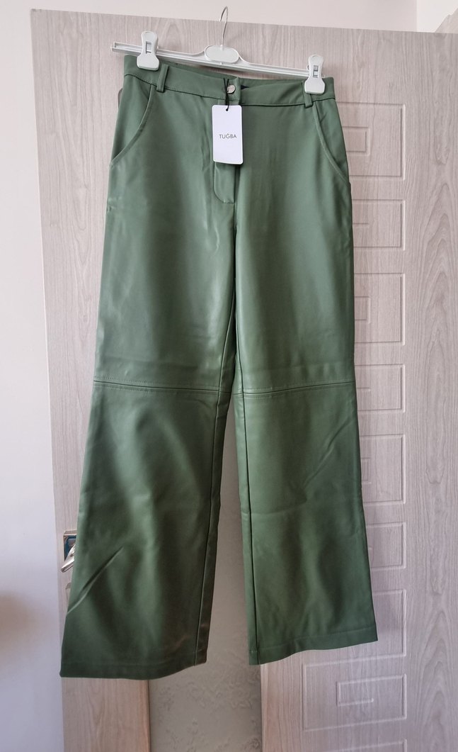 Tuğba deri pantolon - Görsel 2