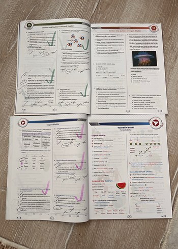 TYT Biyoloji Soru Bankası ve Video Ders Kitabı 12.-14. sayfalar