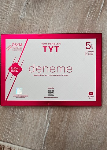 TYT Tüm Dersler 5 Deneme Sınavı