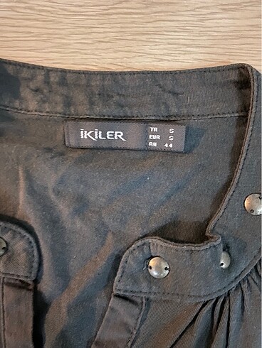 Ikiler İkiler Gri Özel Kesim Tişört