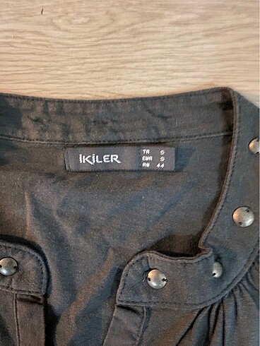 s Beden İkiler Gri Özel Kesim Tişört