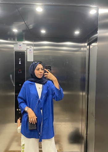 Trendyol & Milla Lacivert Uzun Kollu Kadın kimono