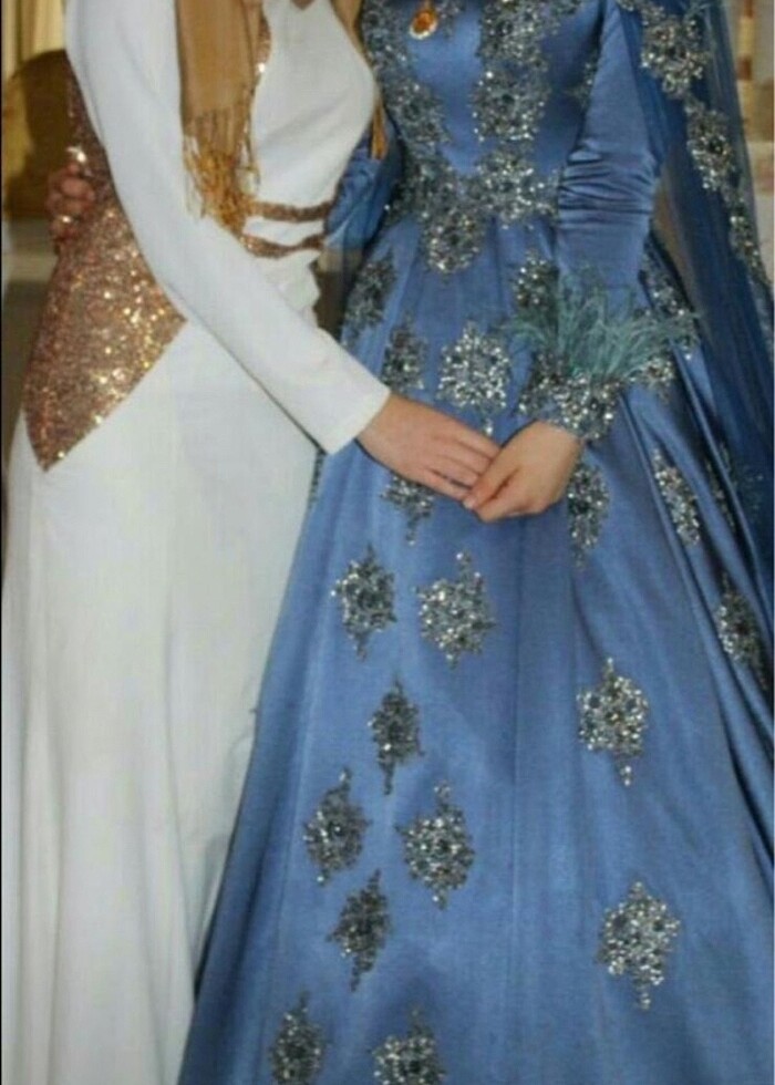 payet detayli abiye - Görsel 4