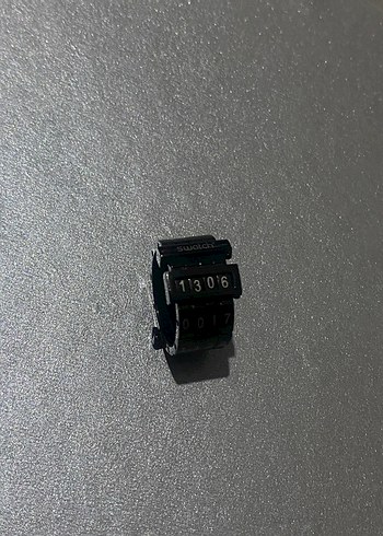 Siyah Swatch Yüzük