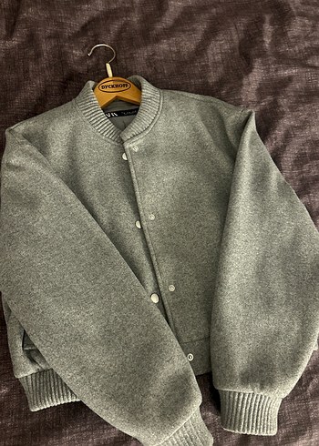 Gri Zara Kadın Ceket - Görsel 3