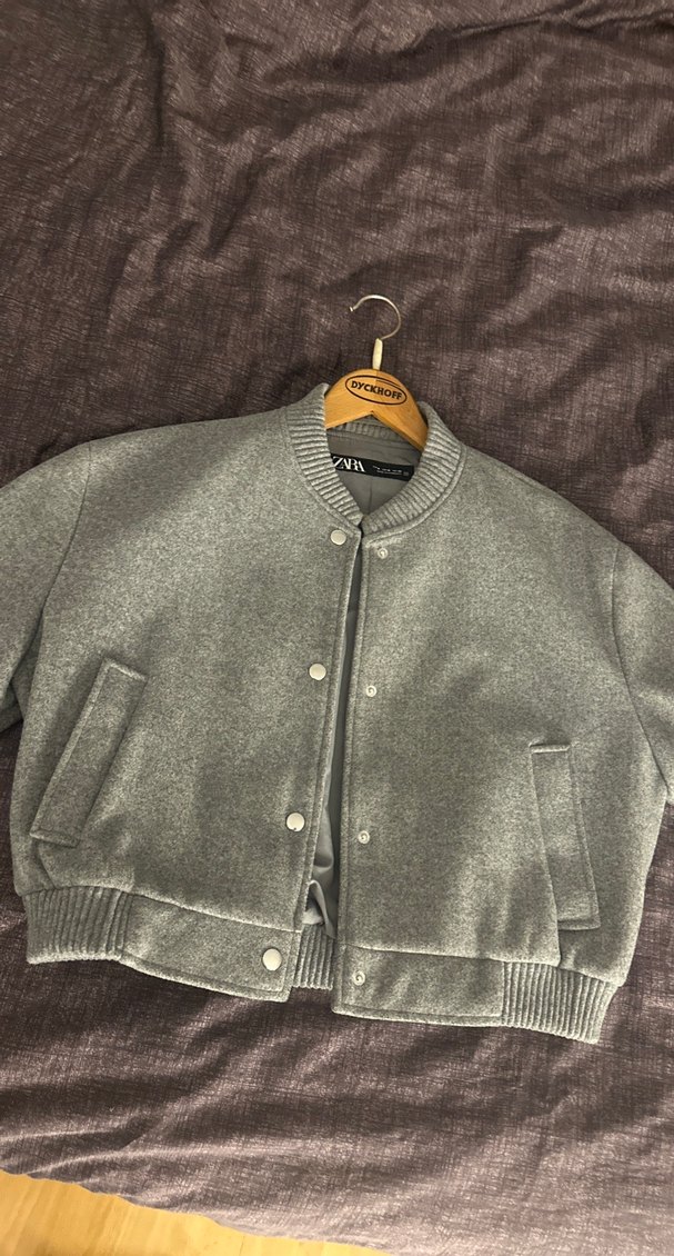 Gri Zara Kadın Ceket - Görsel 2