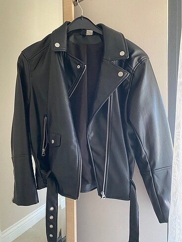 H&M H&M oversize deri ceket