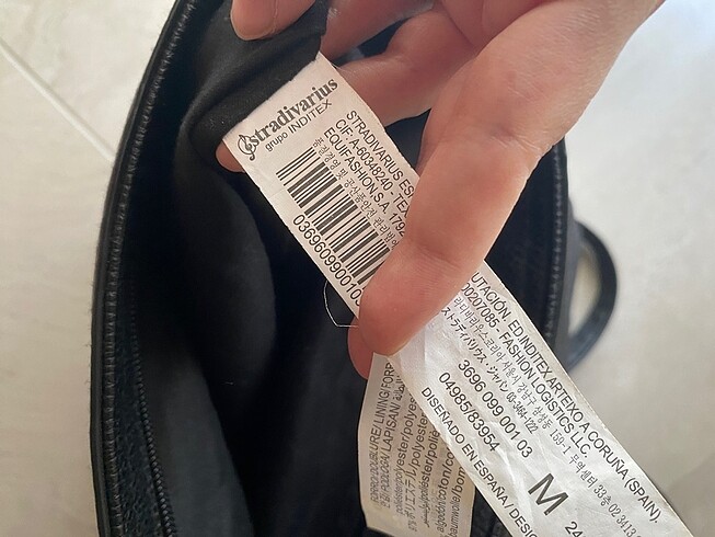 Beden siyah Renk Stradivarius sırt çantası