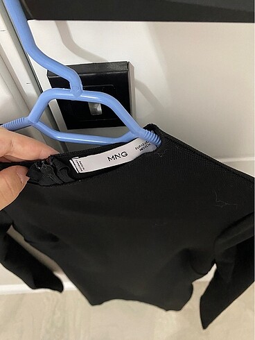 Mango dar siyah elbise - Görsel 2