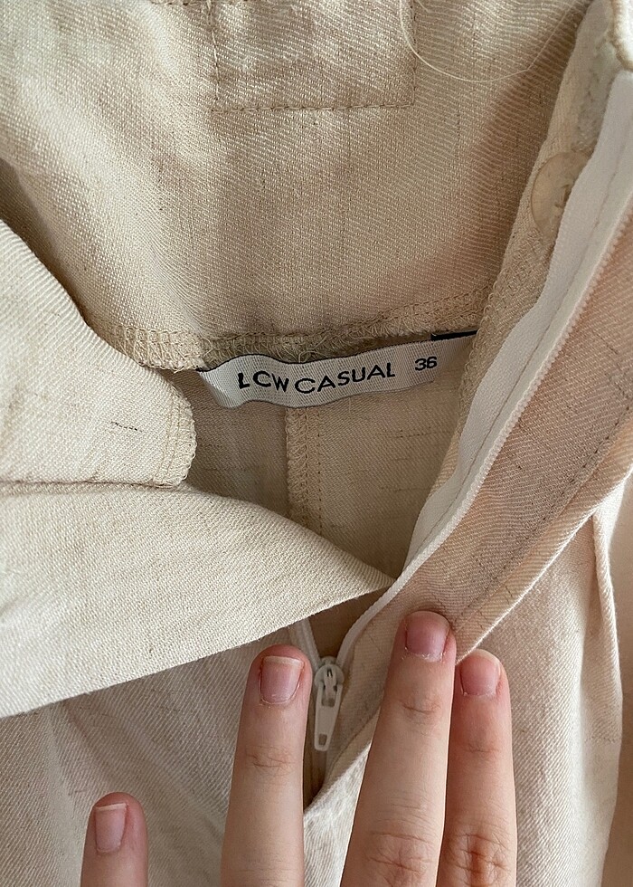 LCW Keten pantolon - Görsel 2