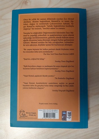 İnce Memed 1 - Yaşar Kemal - Görsel 2