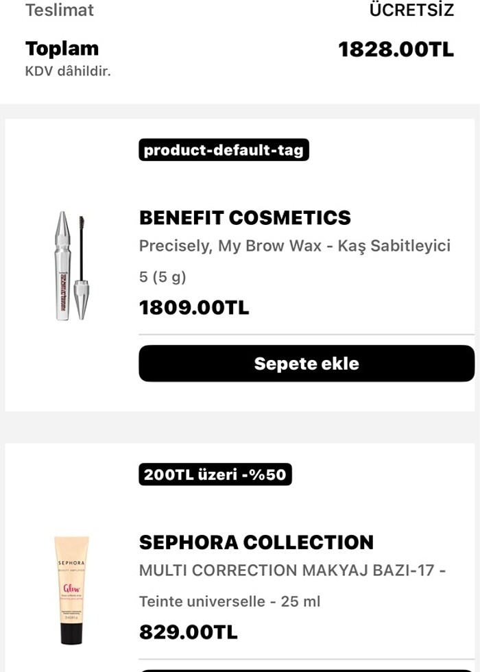 Benefit kaş sabitleyici - Görsel 3