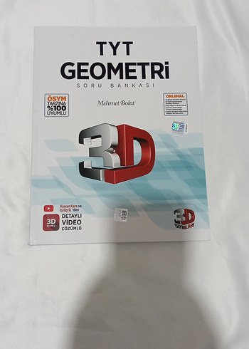 TYT Geometri Soru Bankası 3D Video Çözümlü