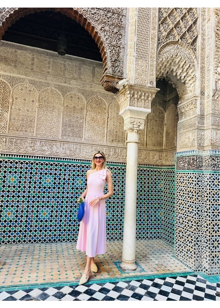 Tek omuz elbise - Görsel 2