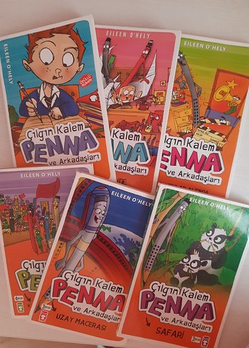 Çılgın Kalem Penna ve Arkadaşları Serisi 6 Kitap