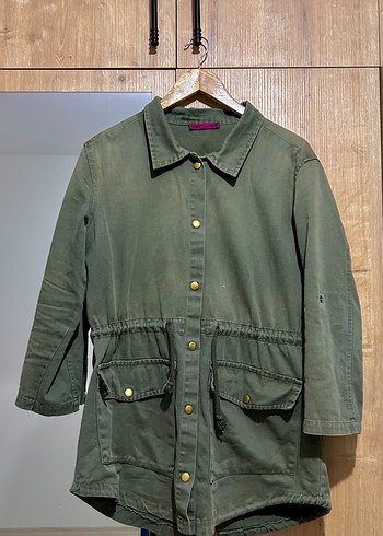 KIZILDERİ FİGÜRLÜ HAKİ CEKET - Görsel 2