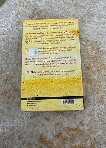 Bin Muhteşem Güneş - Khaled Hosseini - Görsel 3