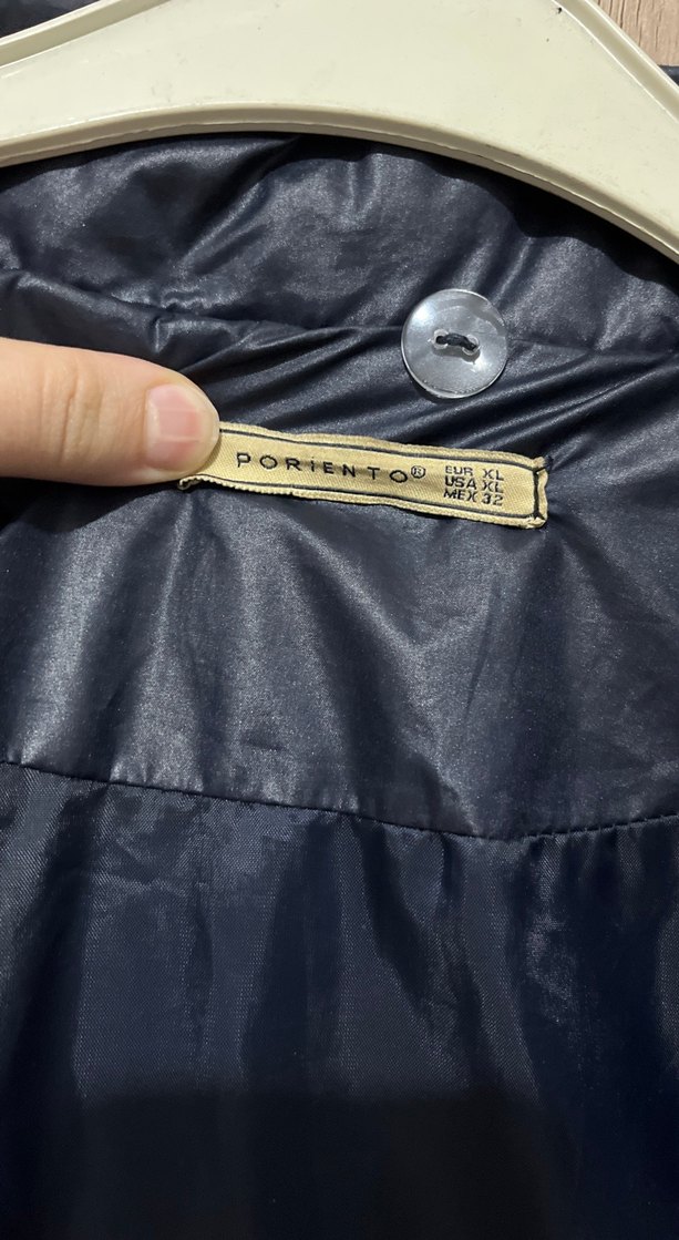 Fermuarlı Koyu Mavi Kadın Ceket - Görsel 3