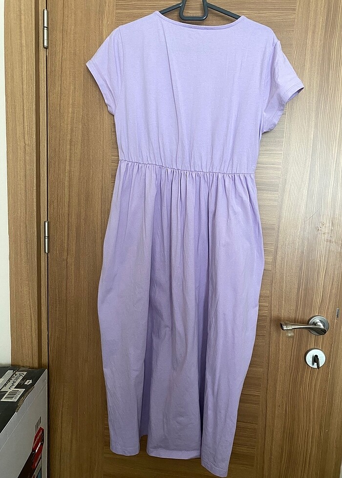 Cepli hamile elbisesi - Görsel 4