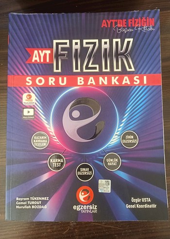 EGZERSİZ AYT FİZİK SORU BANKASI