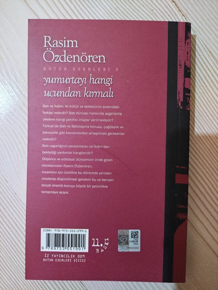 Rasim Özdenören - Yumurtayı Hangi Ucundan Kırmalı - Görsel 2