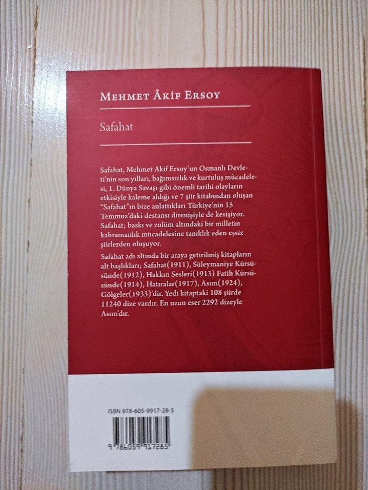 Safahat - Mehmet Akif Ersoy - Görsel 2