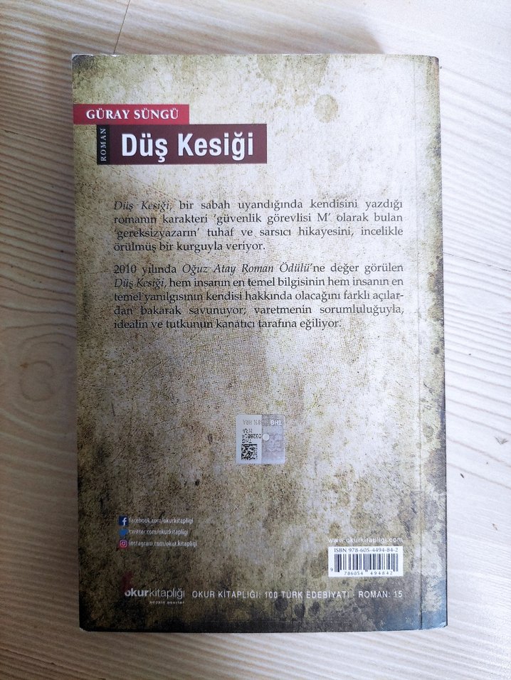 Düş Kesiği - Güray Süngü Roman - Görsel 3