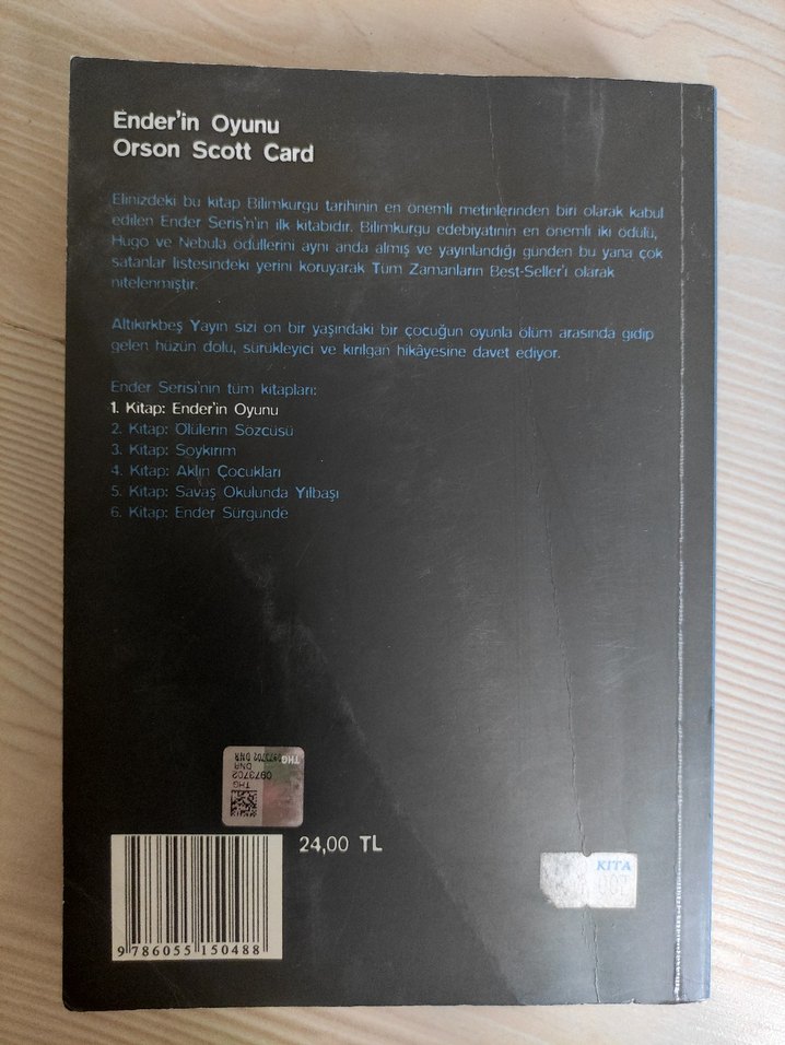 Ender'in Oyunu - Orson Scott Card - Görsel 3