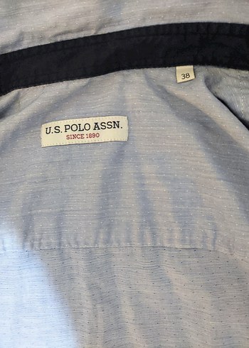 U.S. Polo Assn. mavi  kadın Gömlek - Görsel 4
